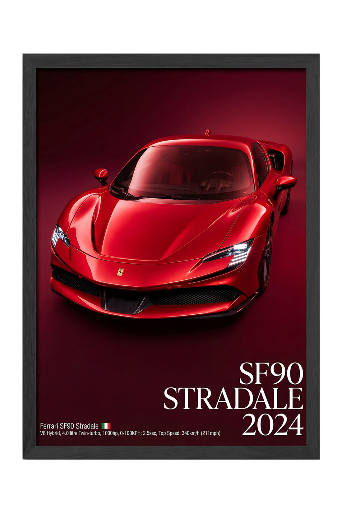 Ferrari SF90 Stardale 2024 - tablo