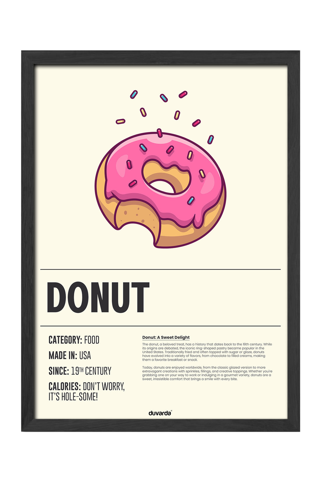 Donut Siyah