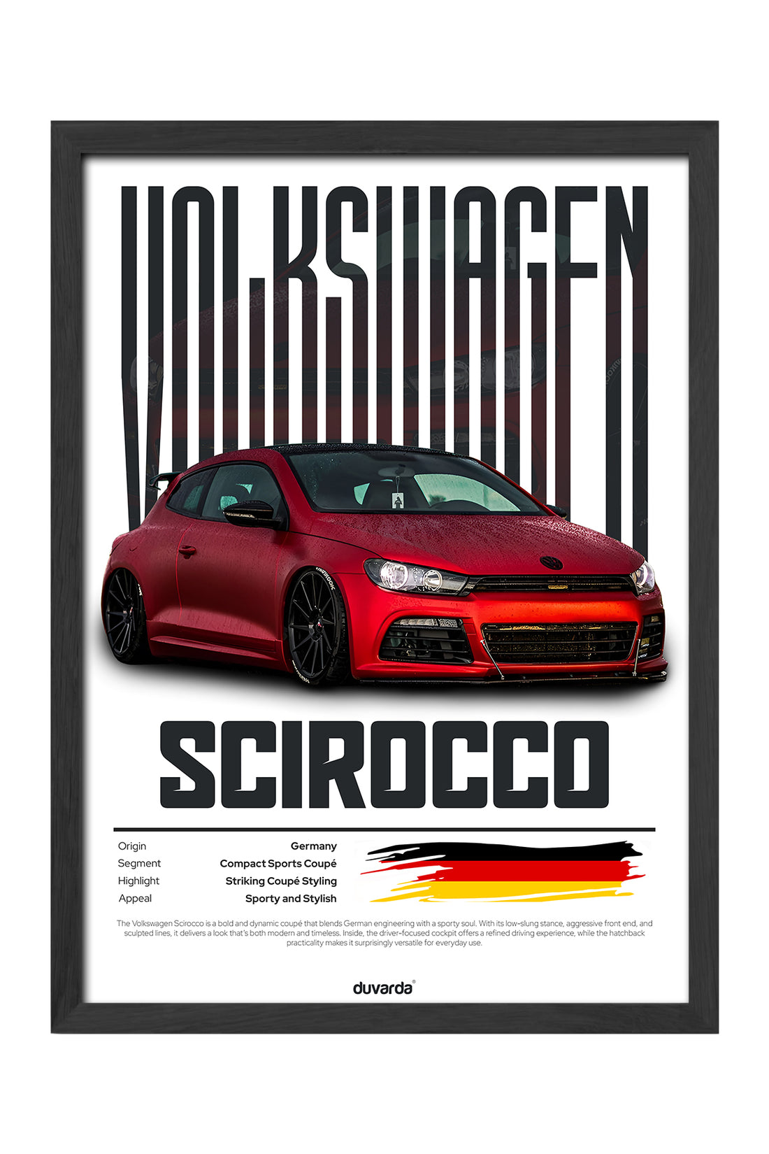 Valkswagen Scirocco Araba - tablo