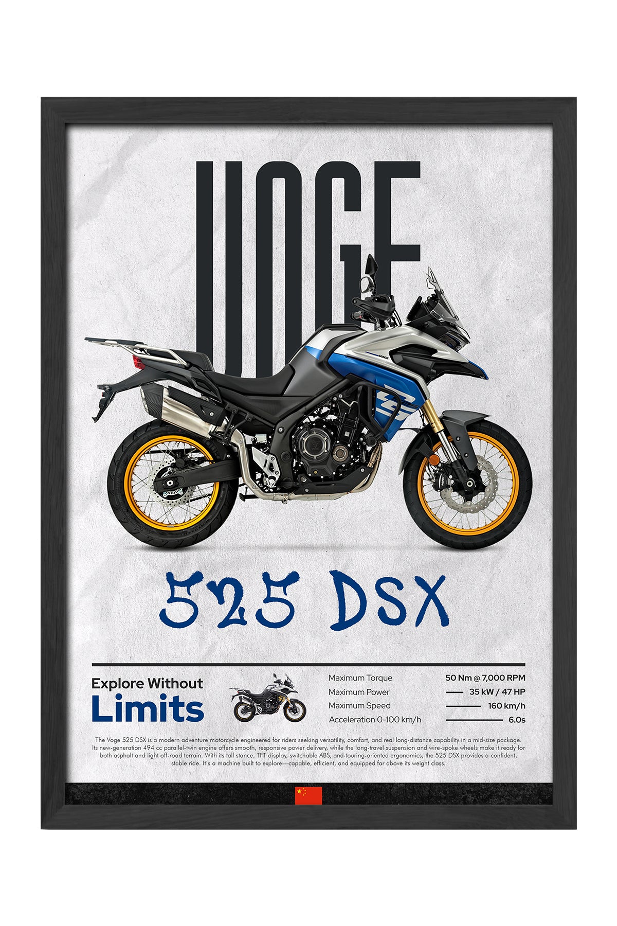 Voge 525 DSX Mavi