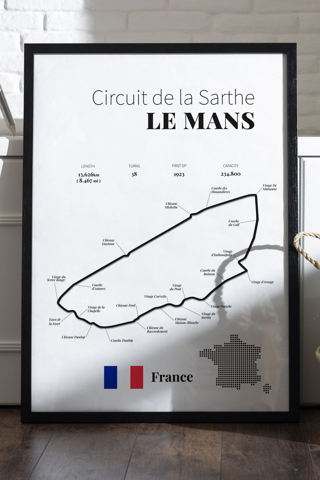 Le Mans Formula 1 - tablo