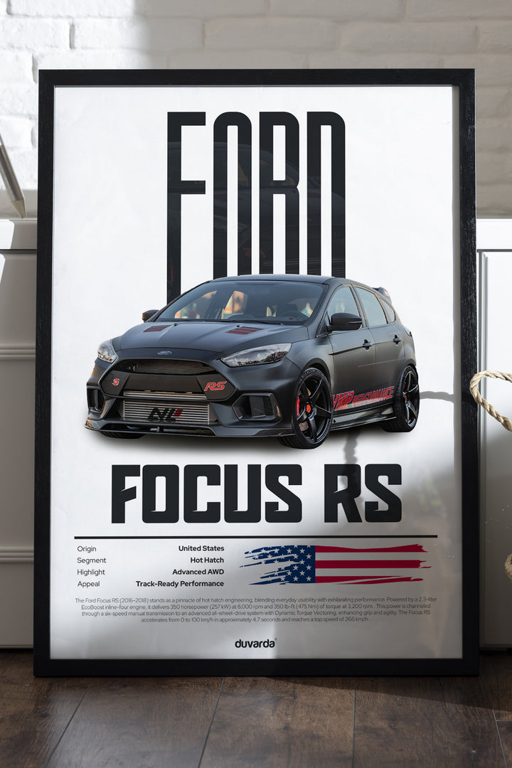 Ford Focus Rs Araba - tablo