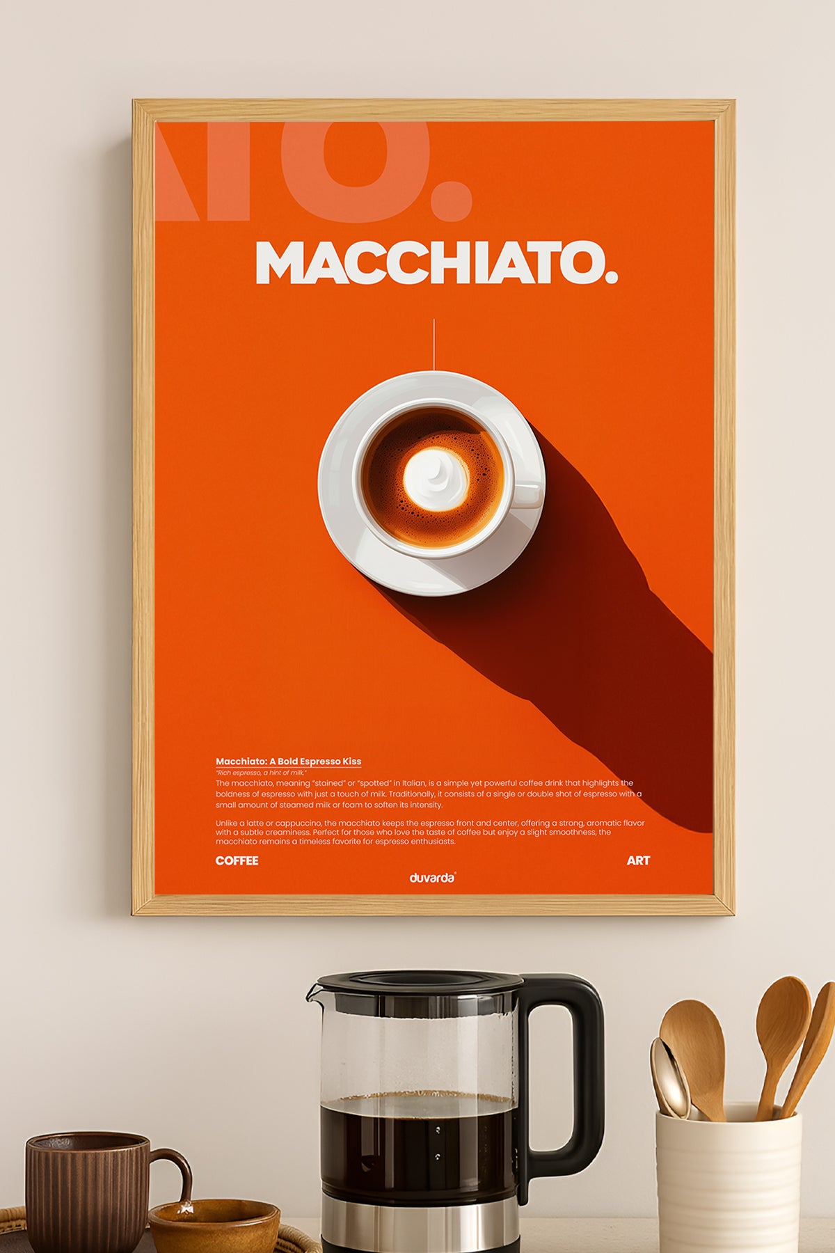 Macchiato Kahve - tablo
