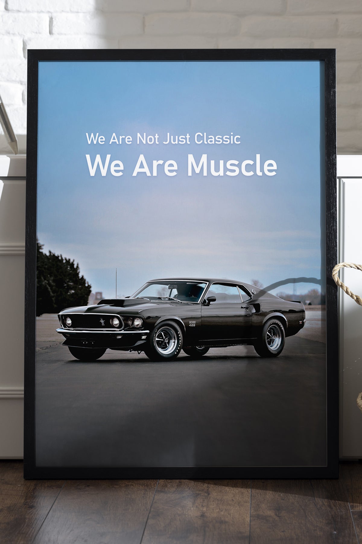 1969 Ford Mustang Boss 429 - tablo