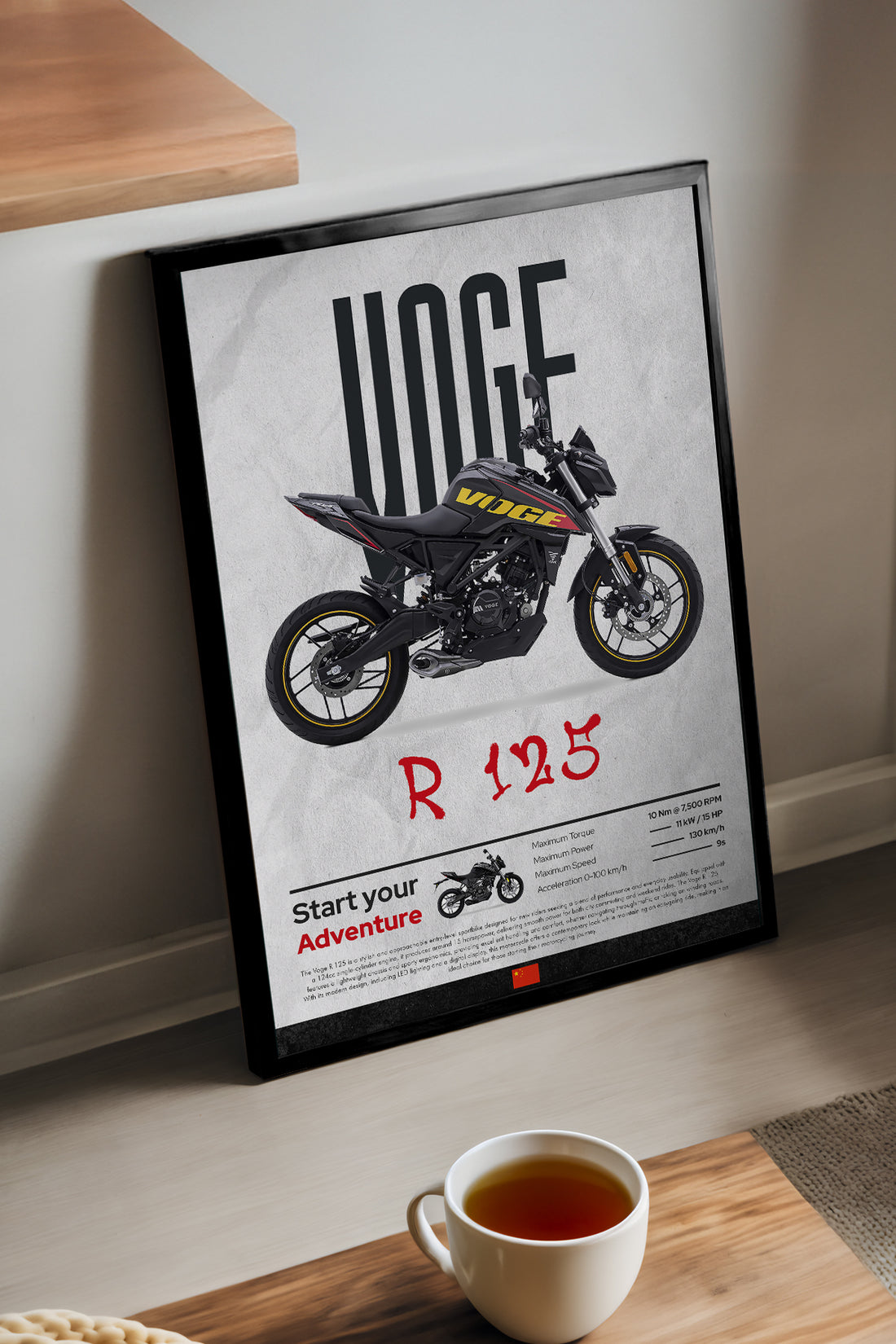 Voge R 125 Siyah
