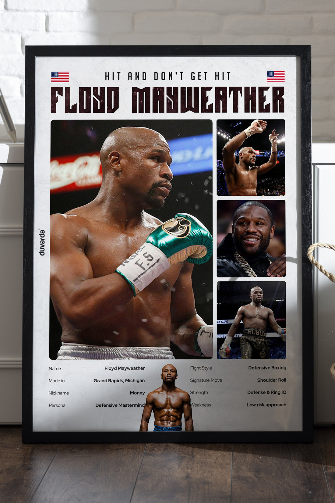 Floyd Mayweather Boks - tablo