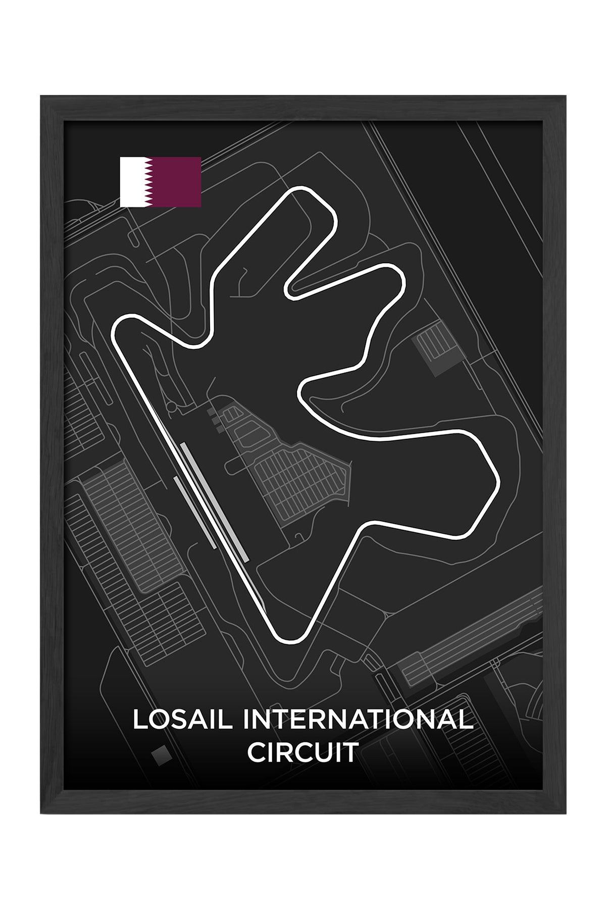 Losail Pist Haritası - tablo