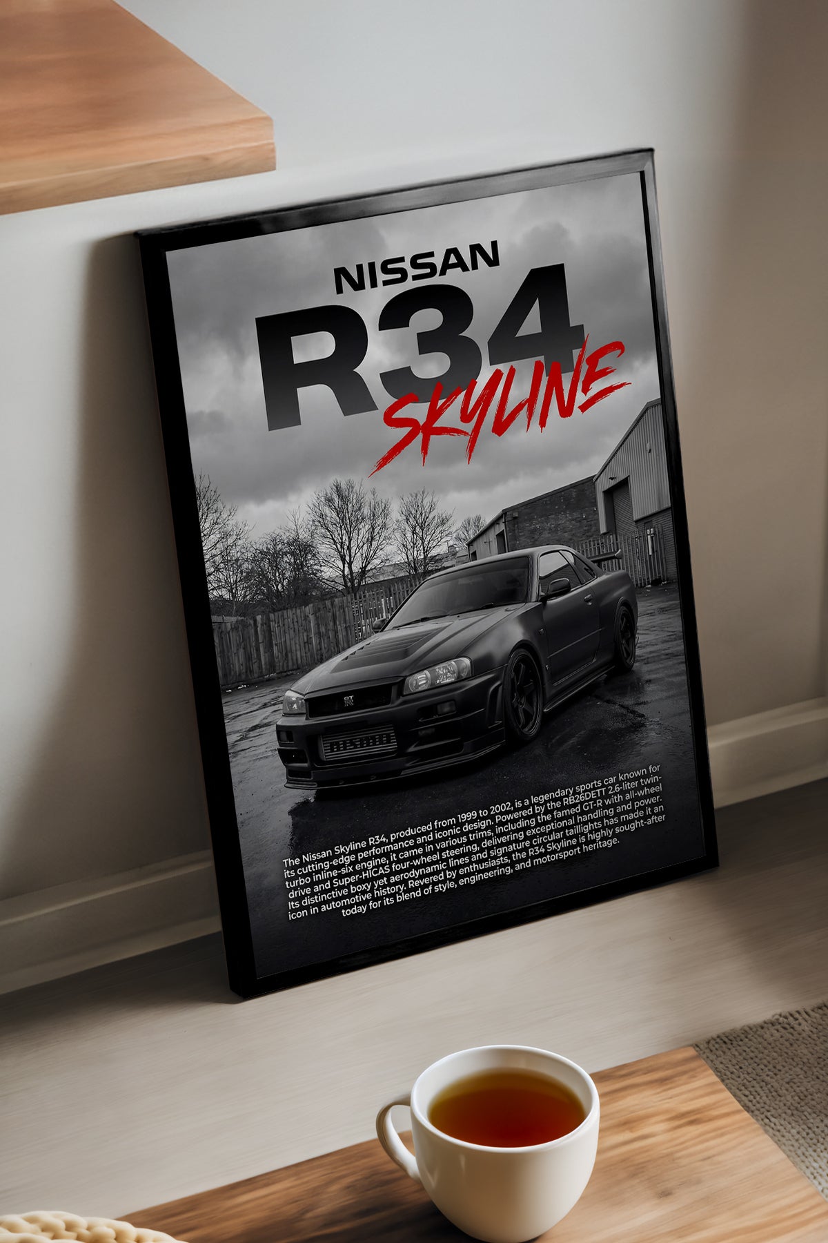Nissan R34 Skyline - tablo