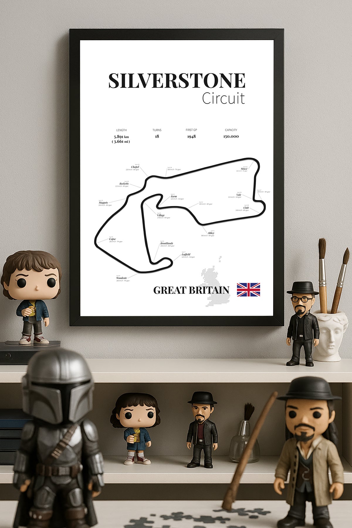 Silverstone Formula 1 - tablo