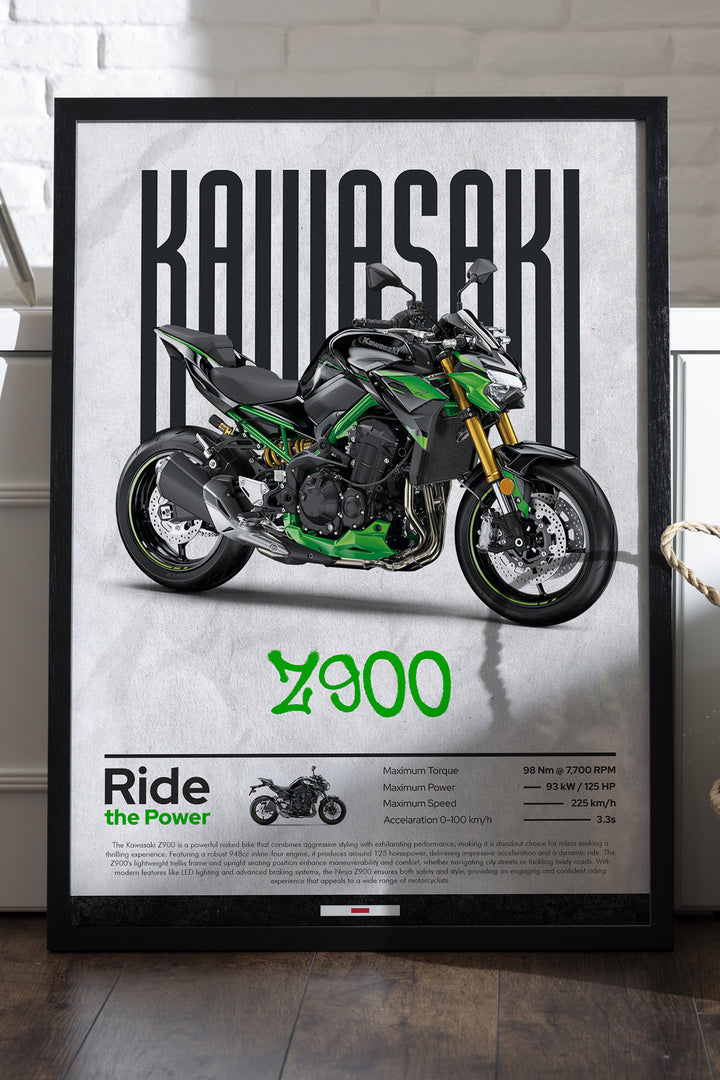 Kawasaki Z900 - tablo