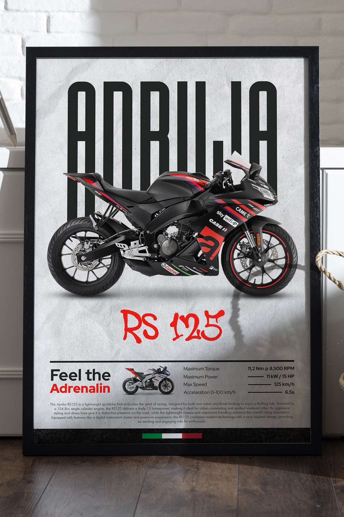 Aprilia RS 125 Siyah