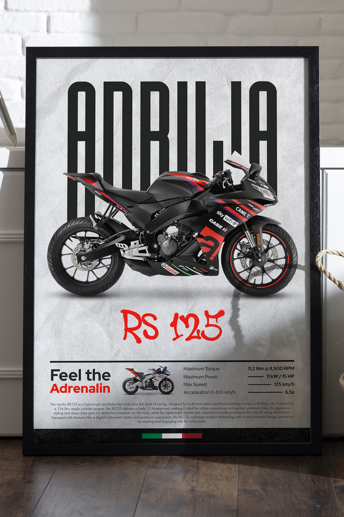 Aprilia RS 125 Siyah