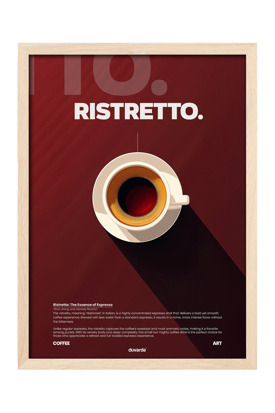 Ristretto Kahve - tablo