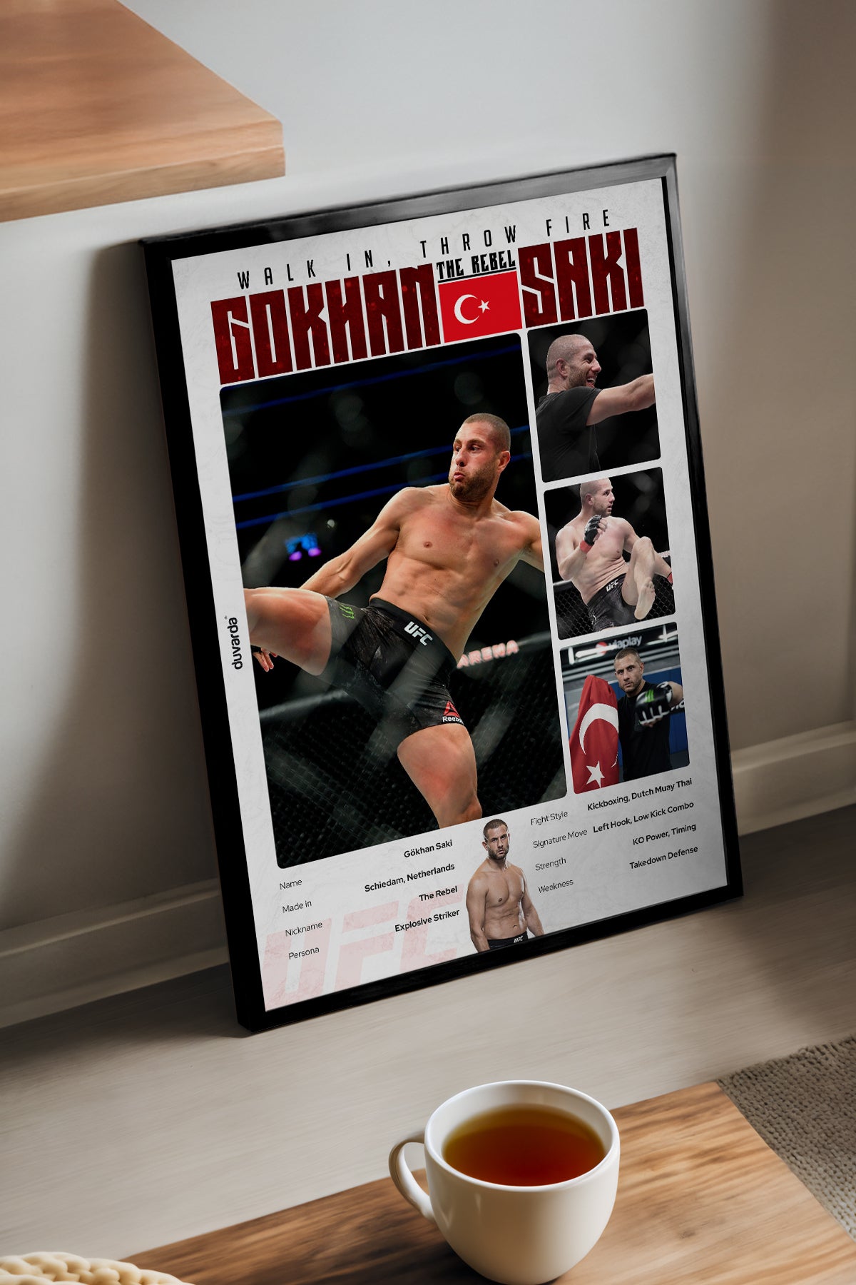 Gökhan Saki UFC - tablo