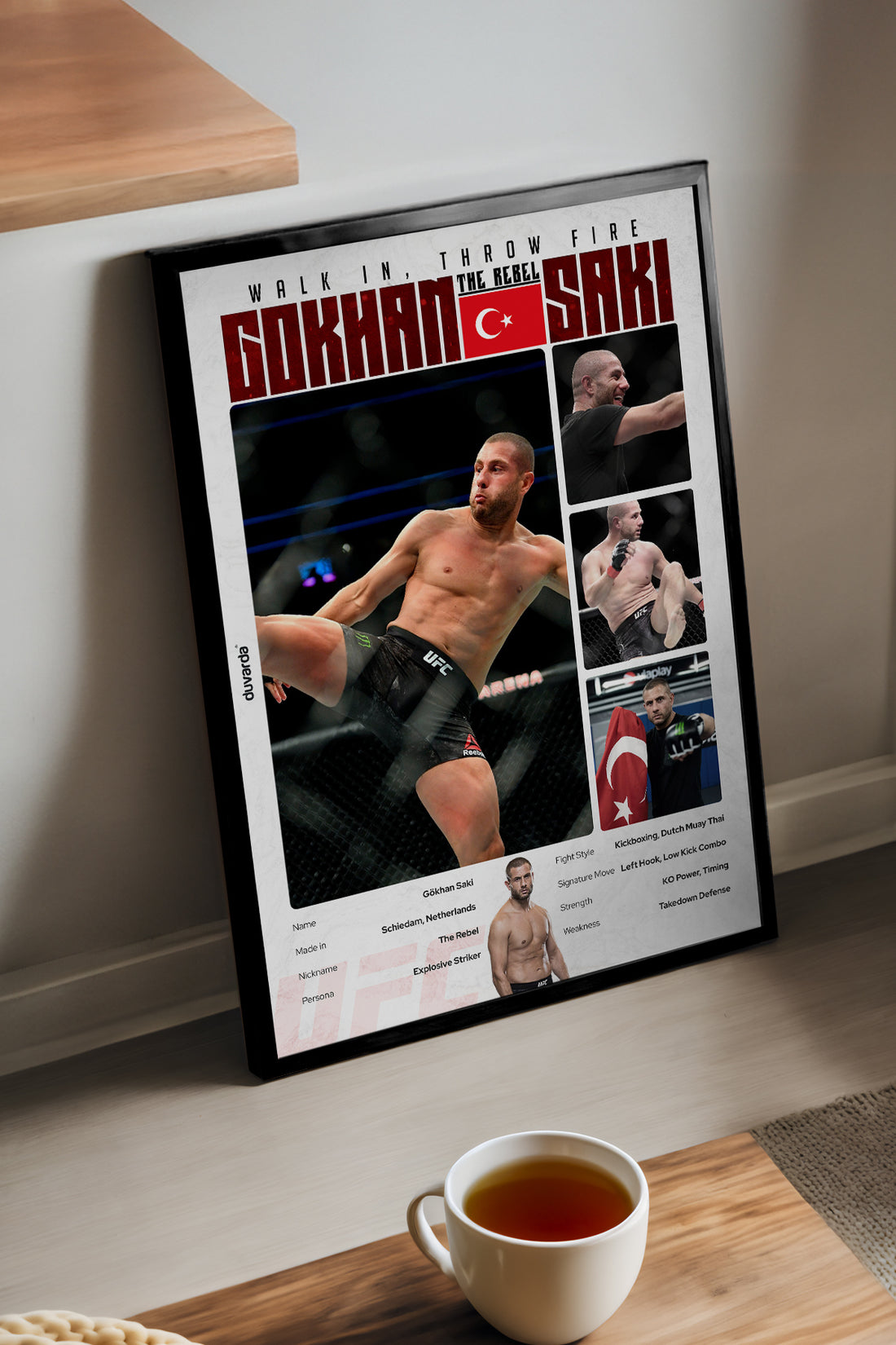 Gökhan Saki UFC - tablo