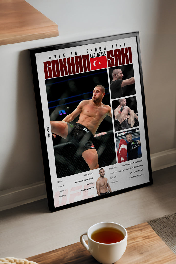 Gökhan Saki UFC - tablo