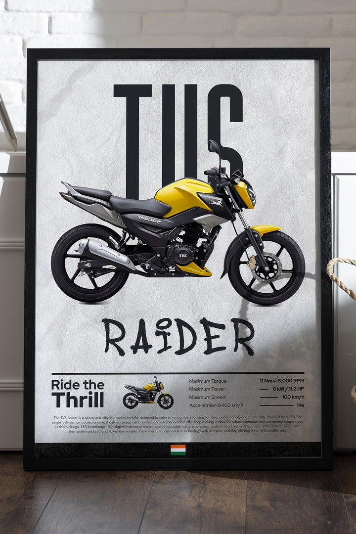 TVS Raider Sarı