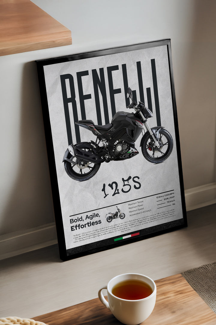 Benelli 125S Siyah