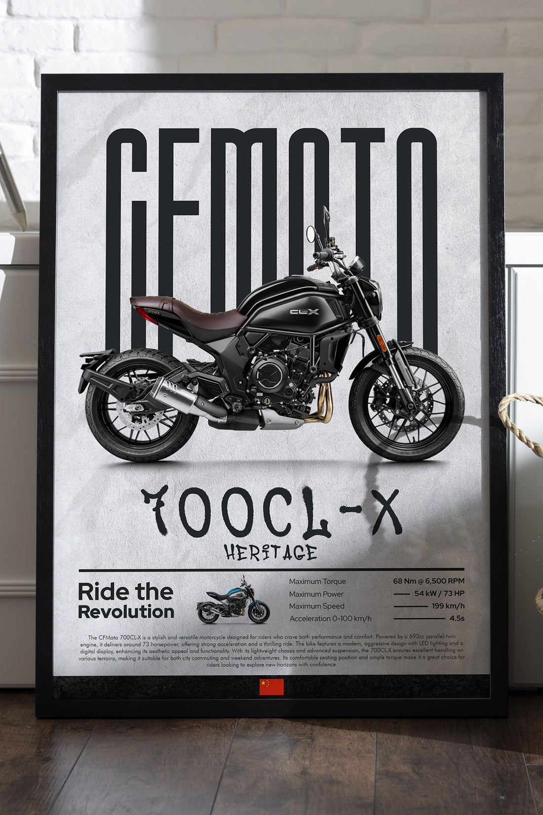 CFMOTO 700 CL-X Heritage Siyah