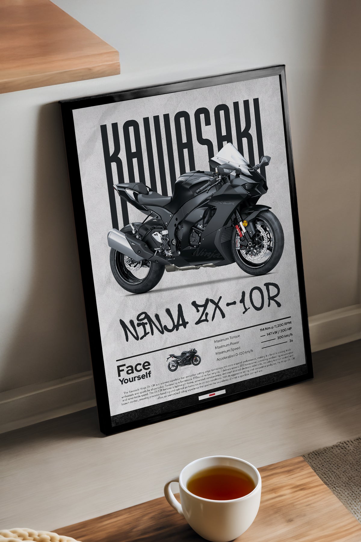 Kawasaki Ninja ZX-10 R - tablo
