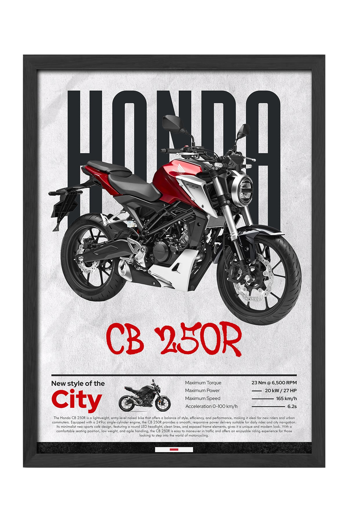 Honda CB 250 R Kırmızı