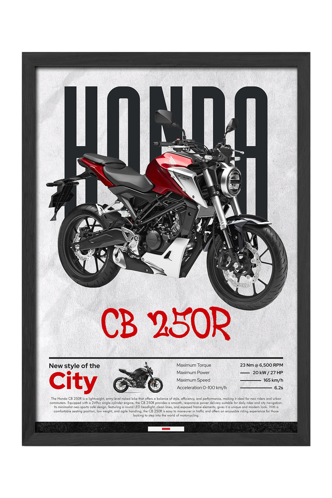 Honda CB 250 R Kırmızı