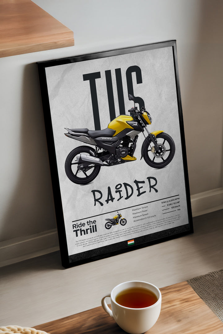 TVS Raider Sarı
