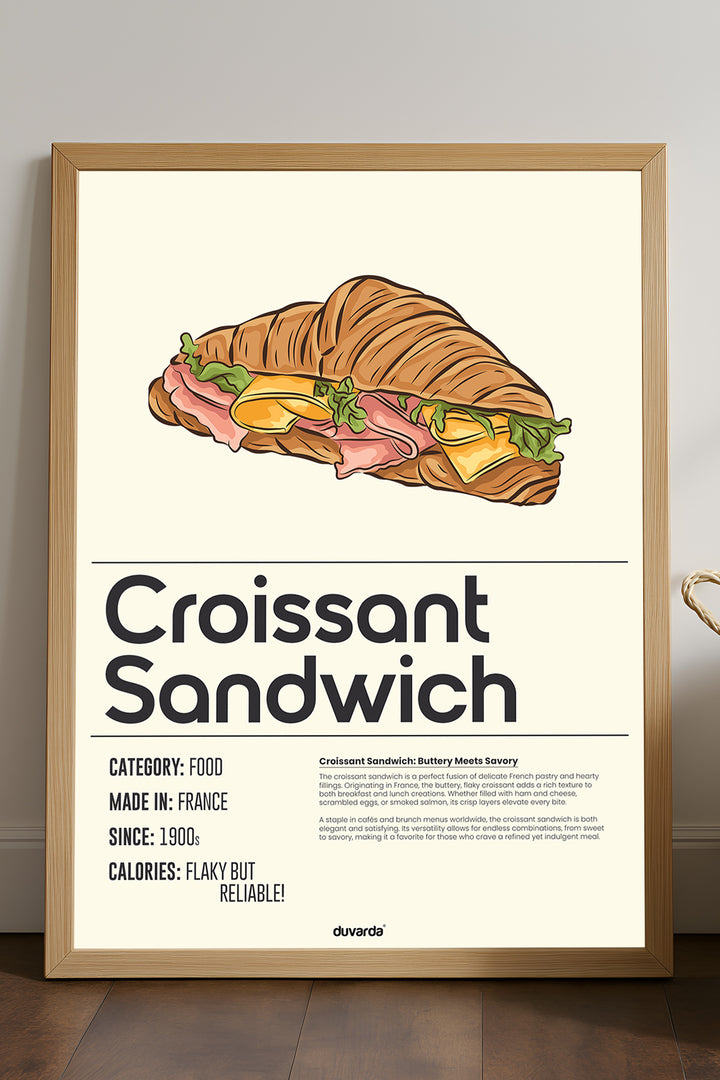 Croissant Sandwich Doğal