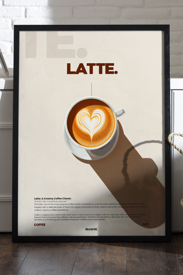 Latte Kahve - tablo