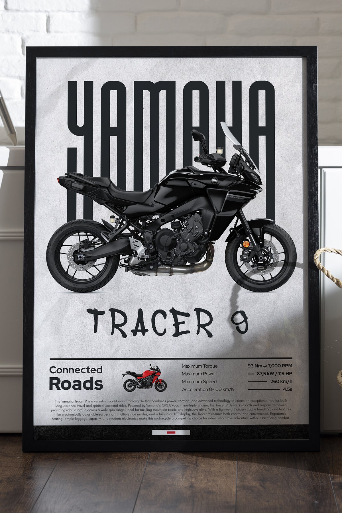 Yamaha Tracer 9 - tablo