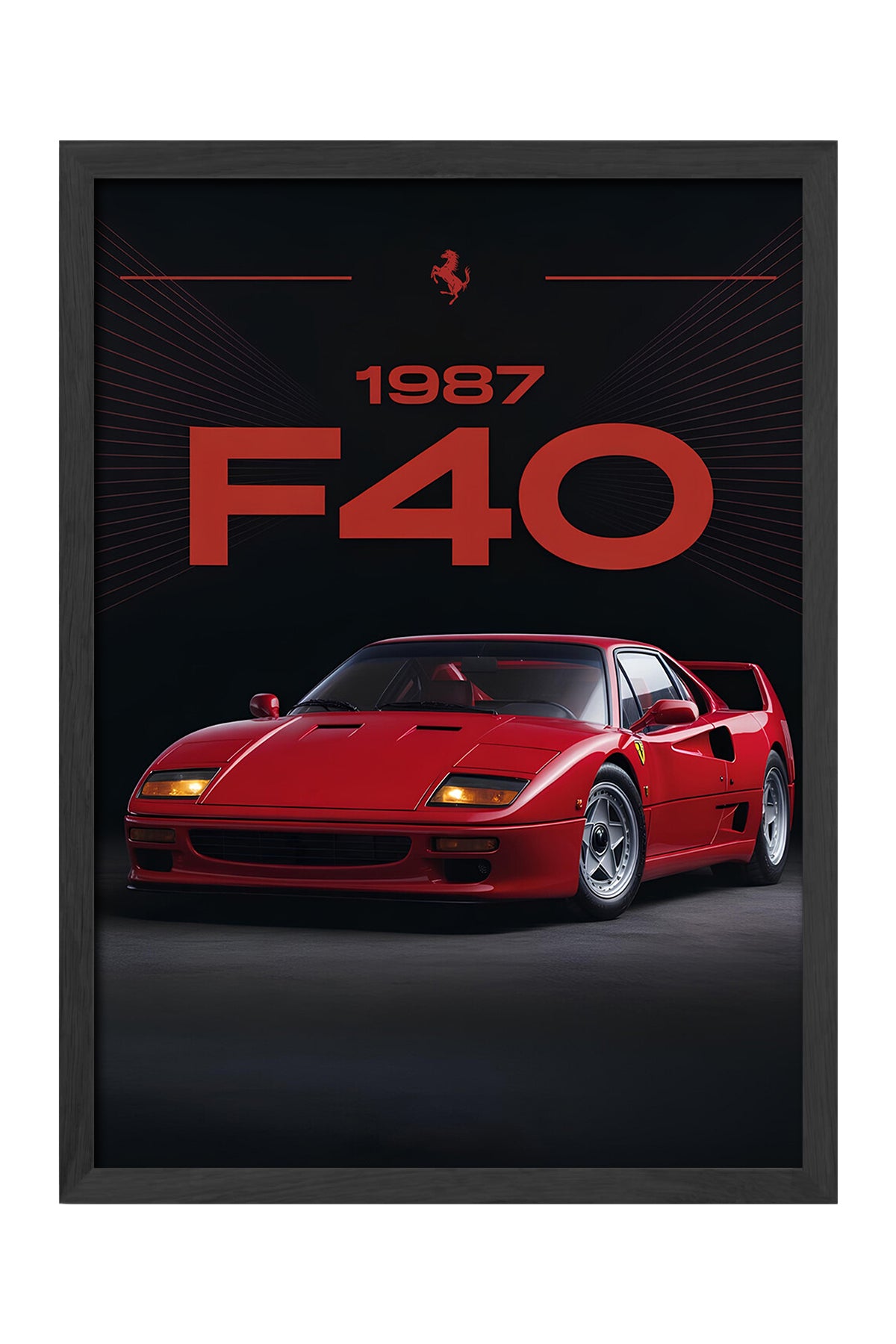 Ferrari F40 - tablo