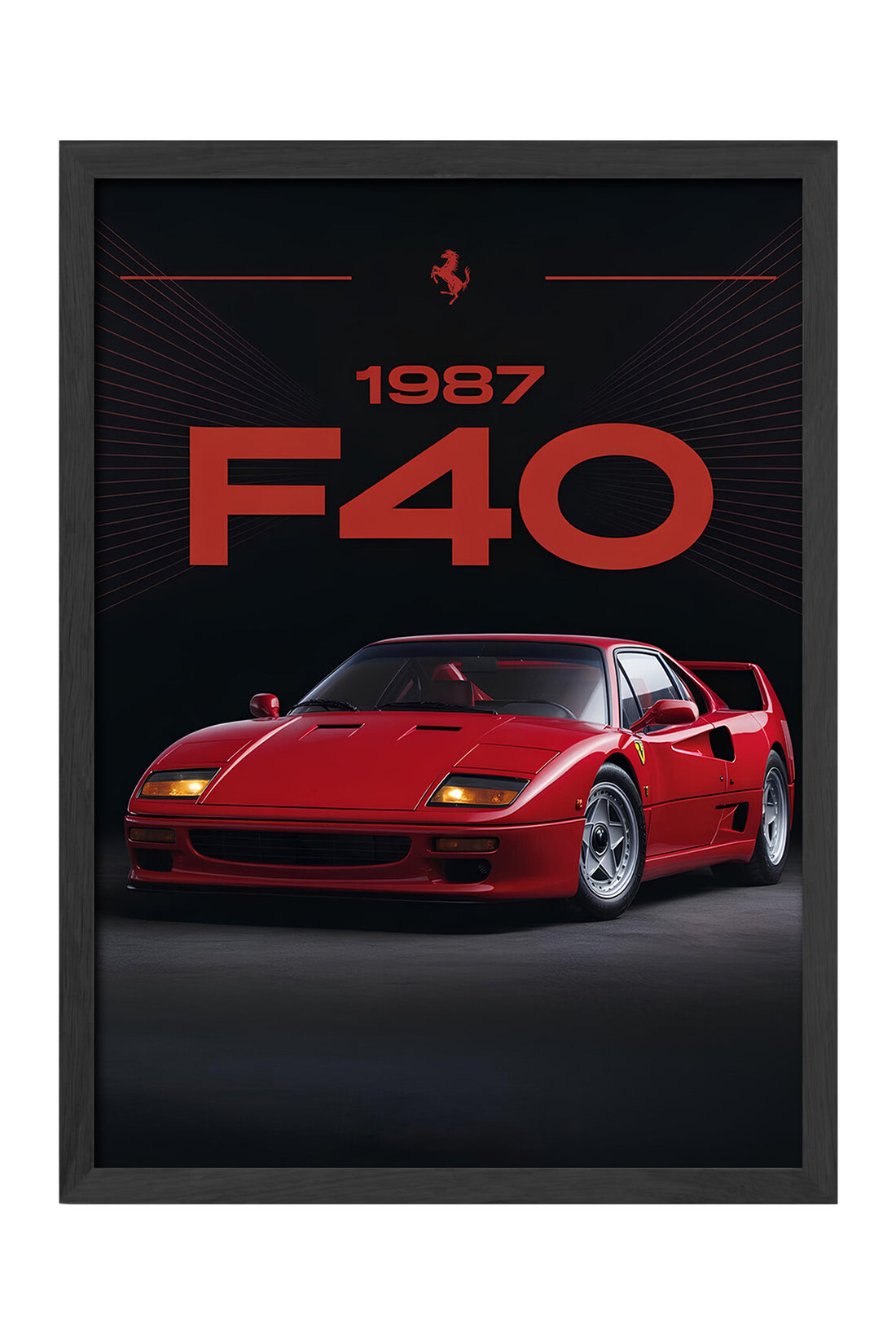 Ferrari F40 - tablo