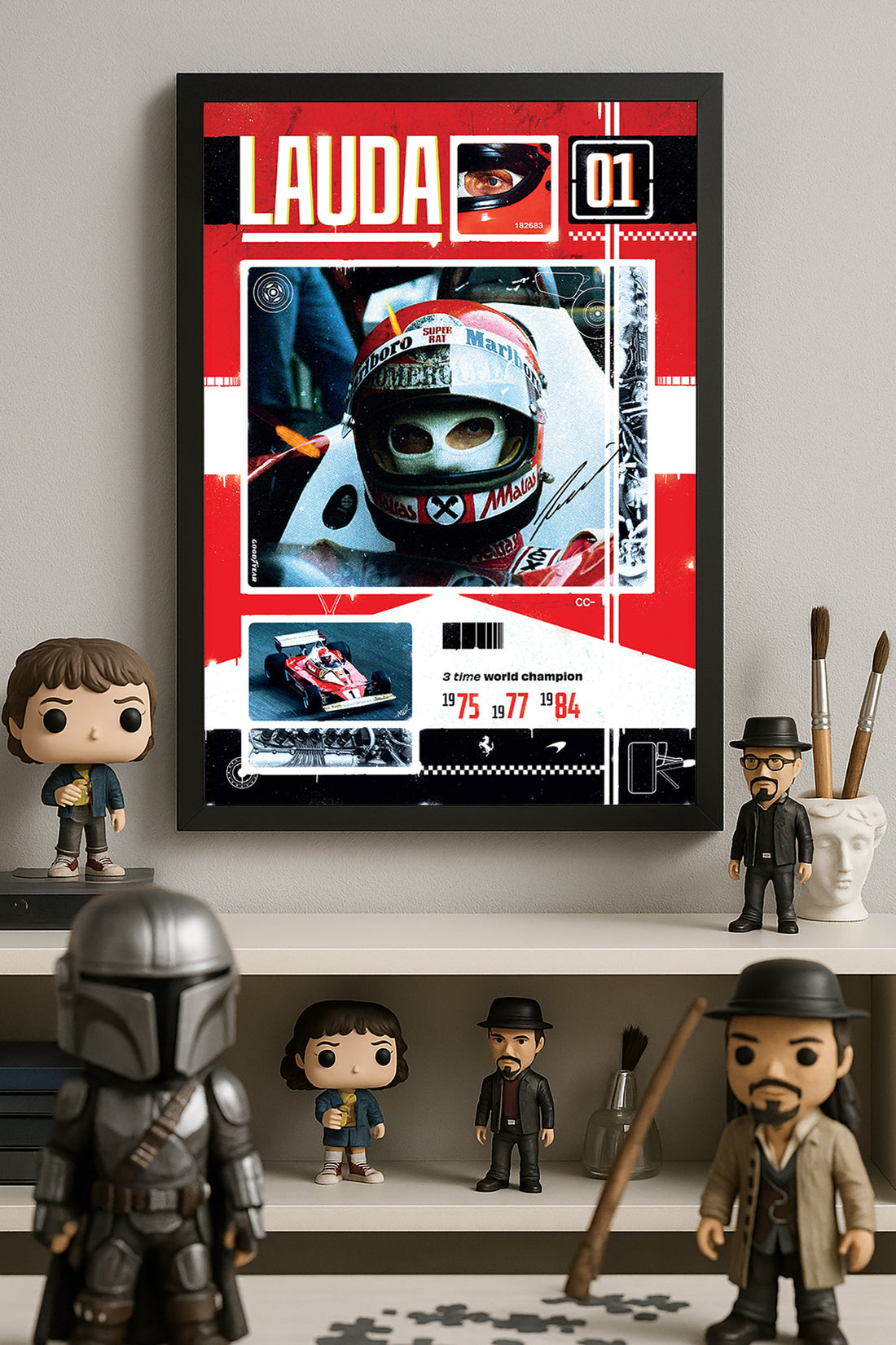 Niki Lauda Formula 1 - tablo