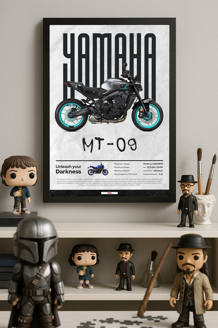 Yamaha MT-09 Gri