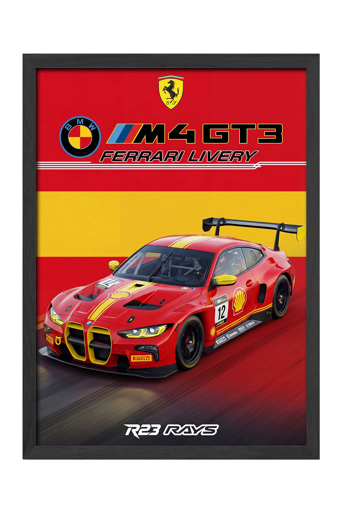 BMW M4 GT3 - tablo