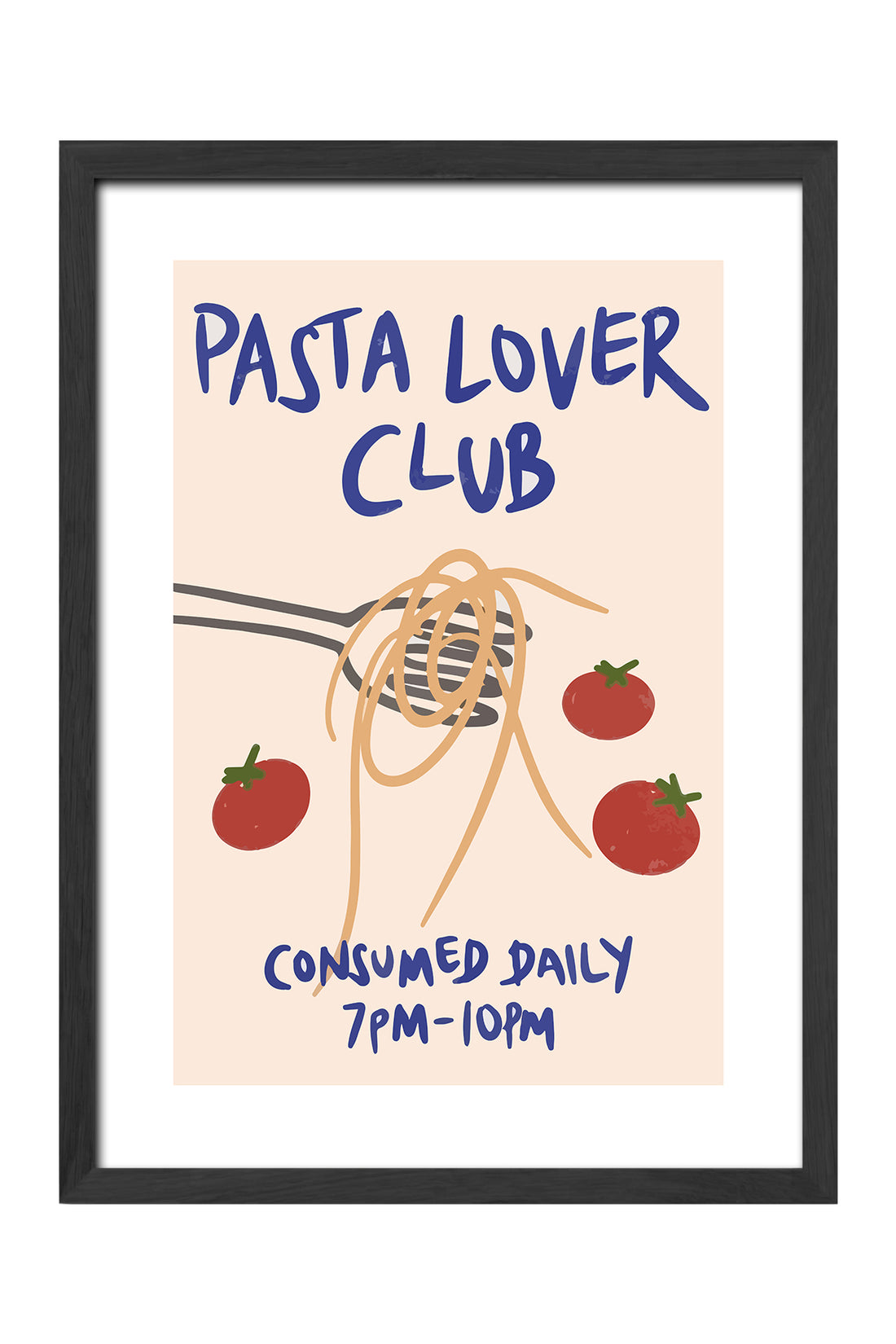 Pasta Lover Club - tablo