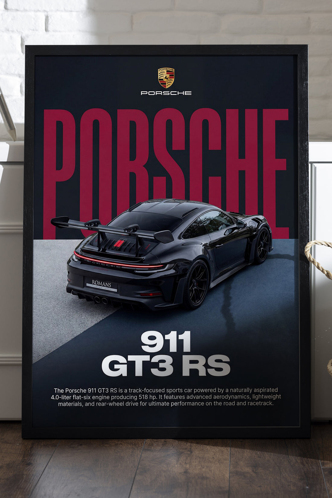 Porsche 911 GT3 RS - tablo
