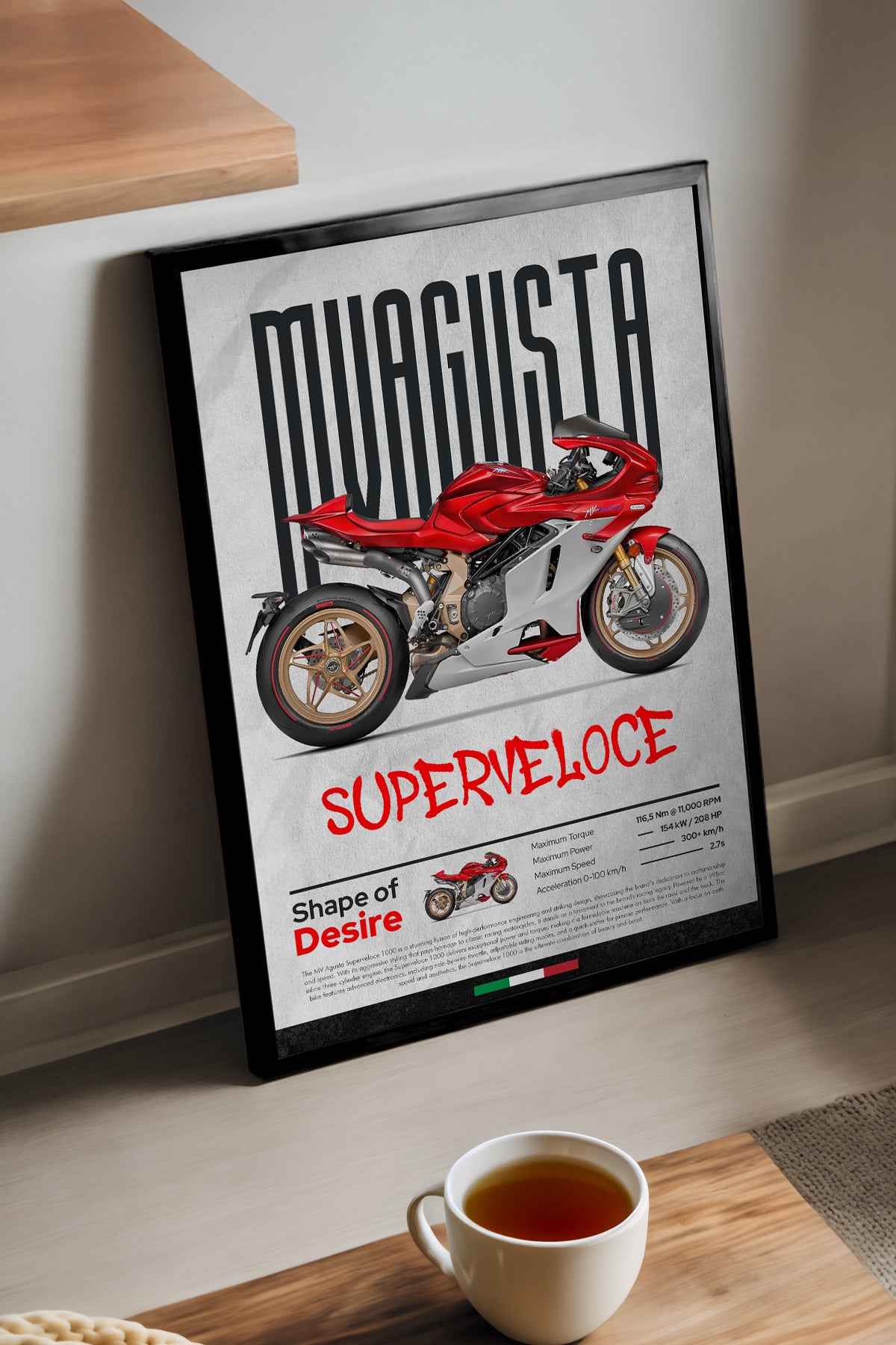 MV Agusta Superveloce - tablo