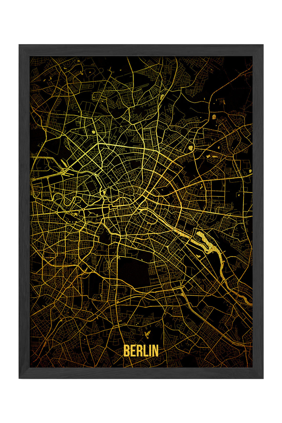 Berlin Şehir Haritası - tablo
