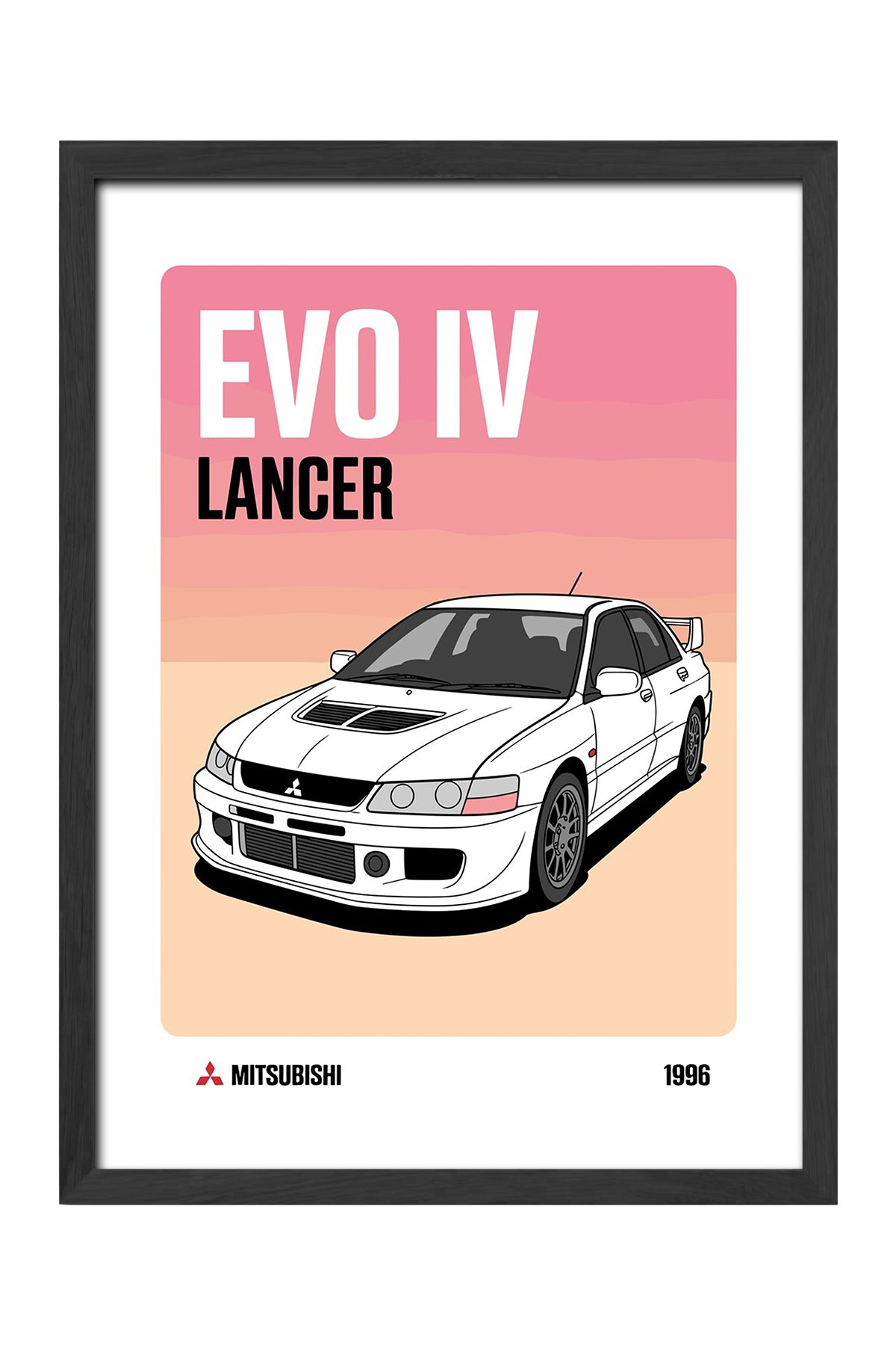 Mitsubishi Lancer Evo IV - tablo