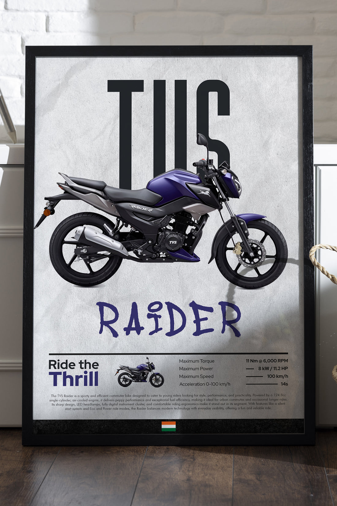 TVS Raider Mor