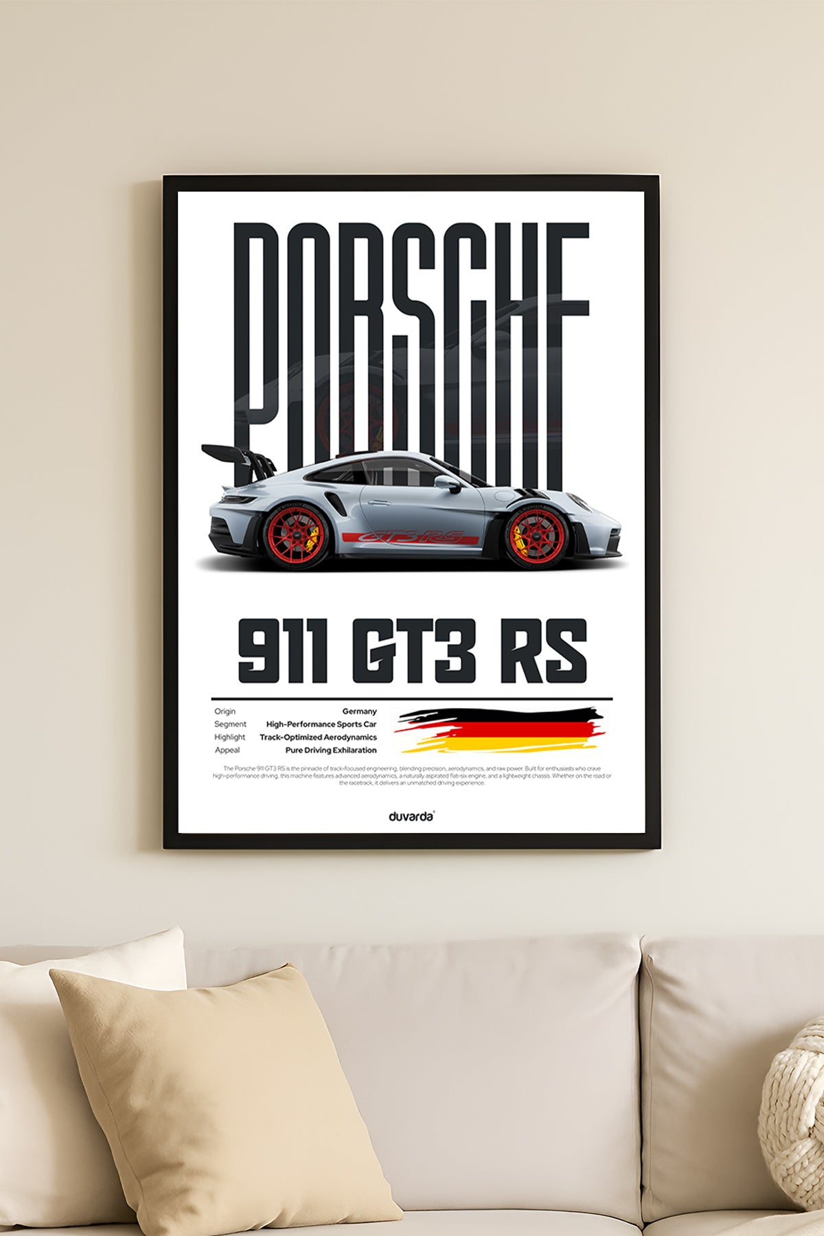 Porsche 911 Gt3 Rs Araba - tablo