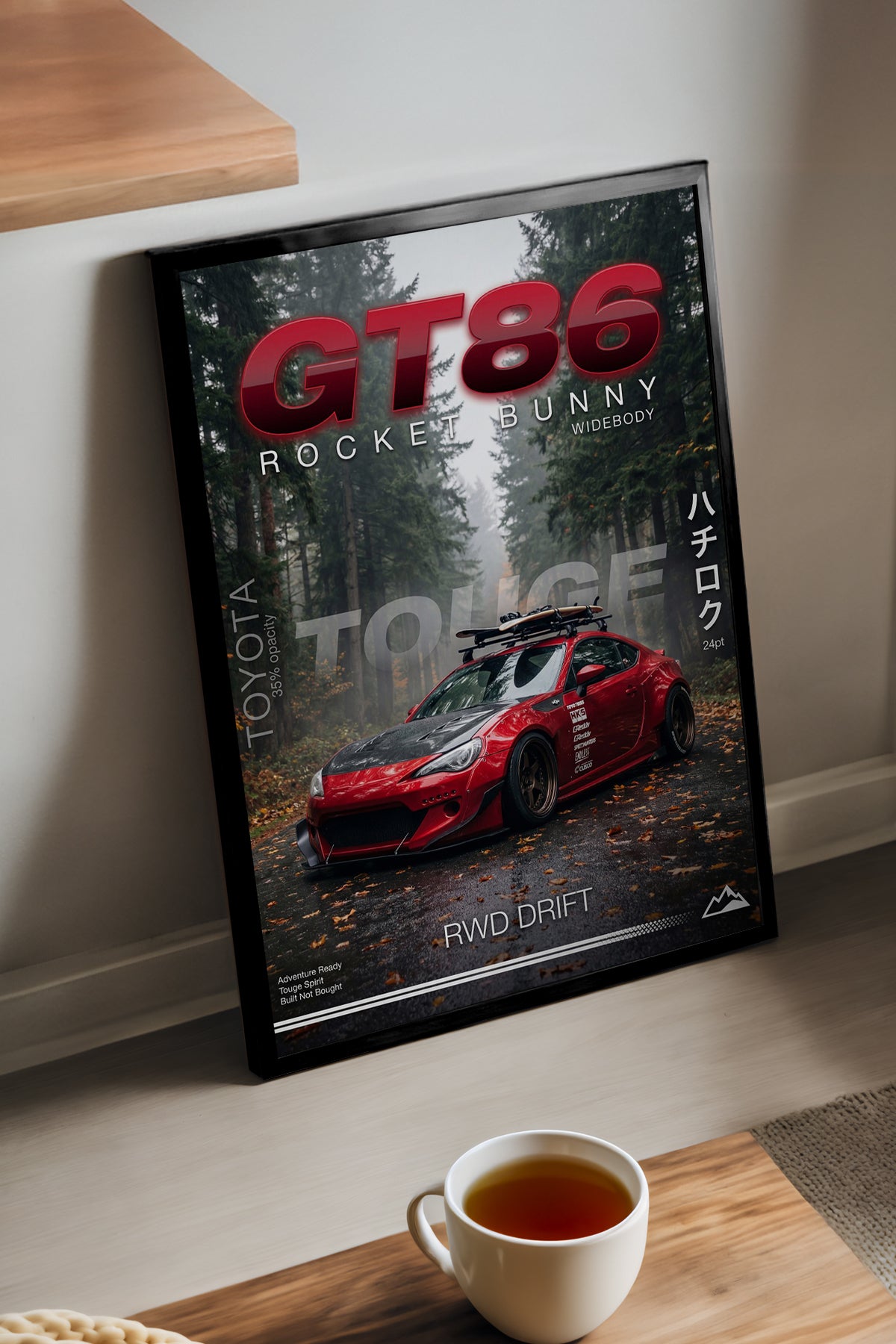 Toyota GT86 - tablo