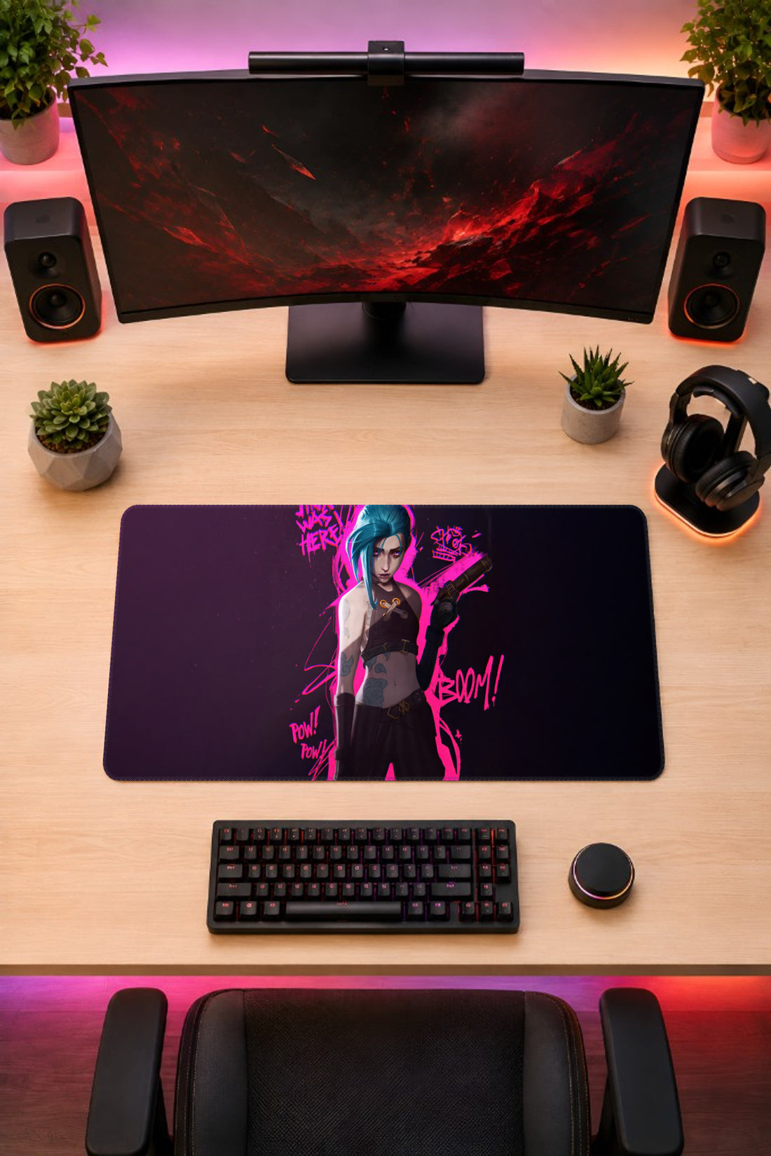 League of Legends Jinx - mousepad