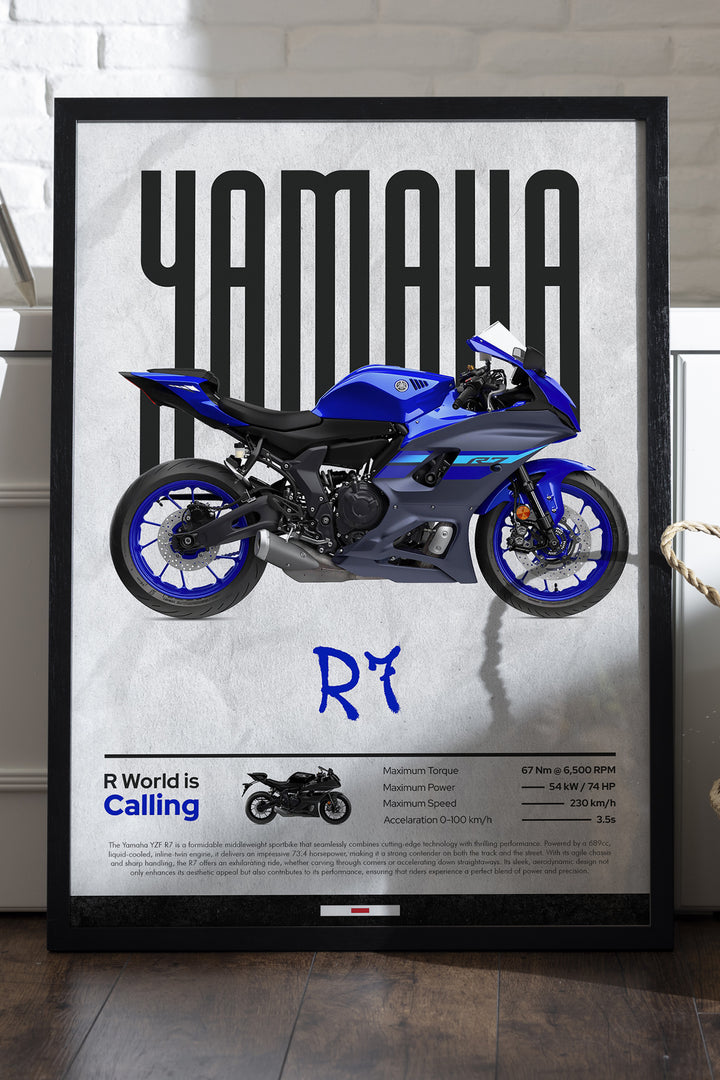 Yamaha R7 Mavi