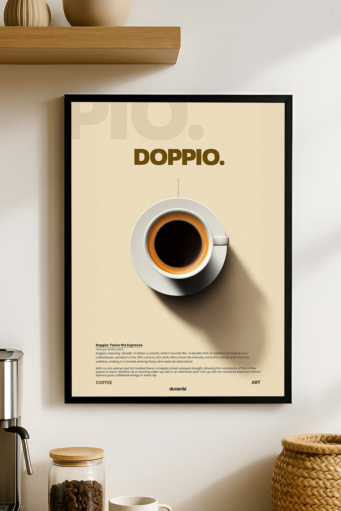 Doppio Kahve - tablo