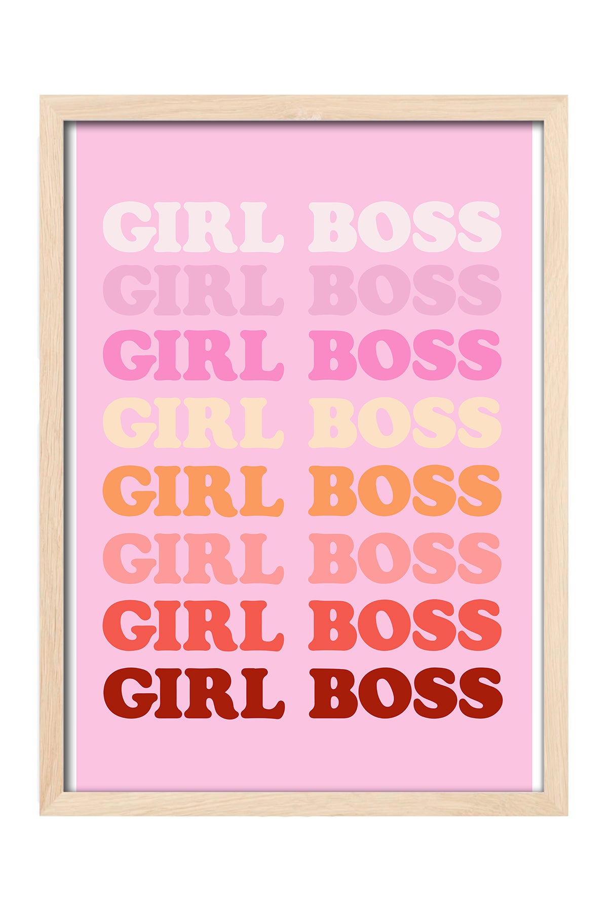 Girl Boss - tablo