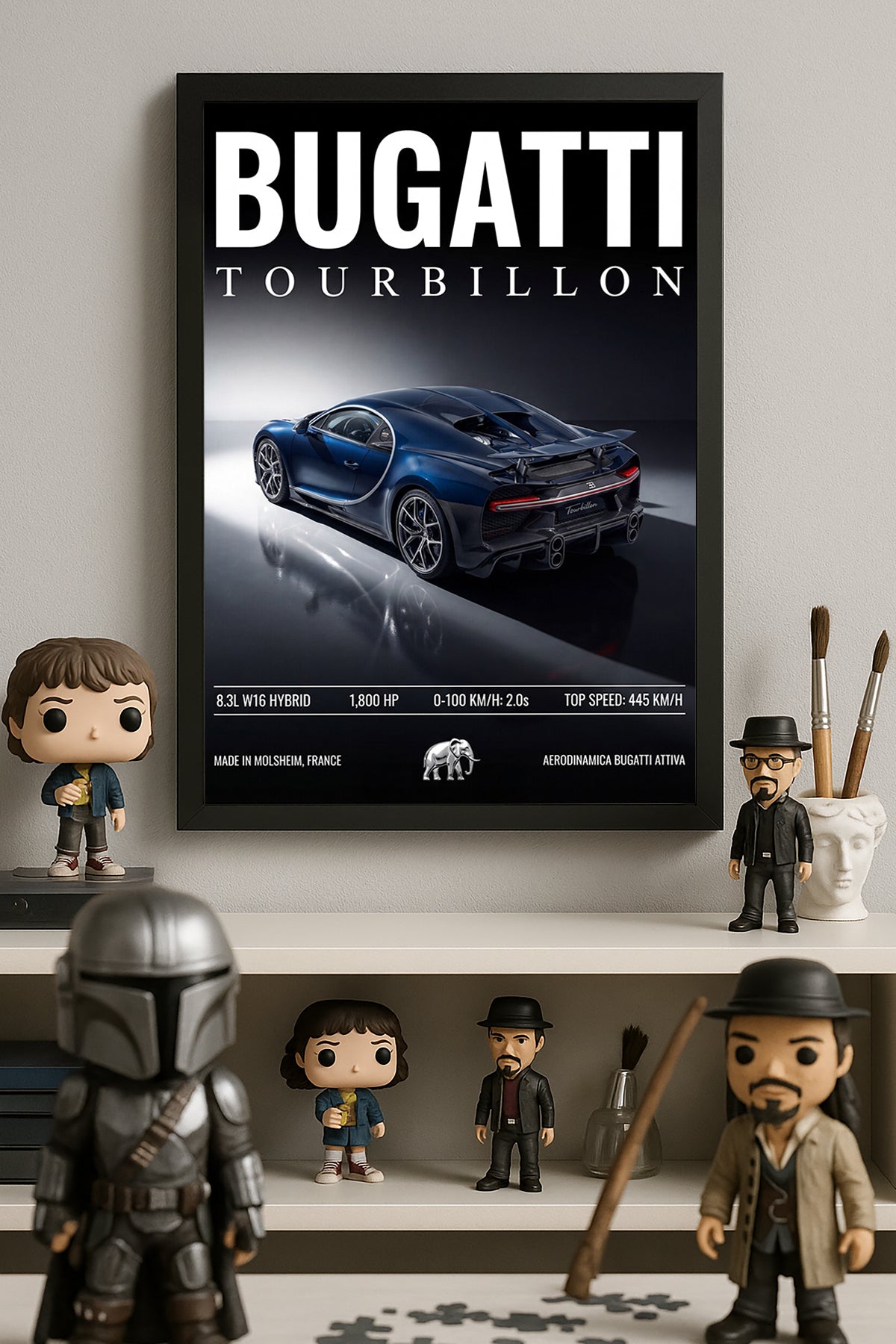 Bugatti Tourbillon - tablo