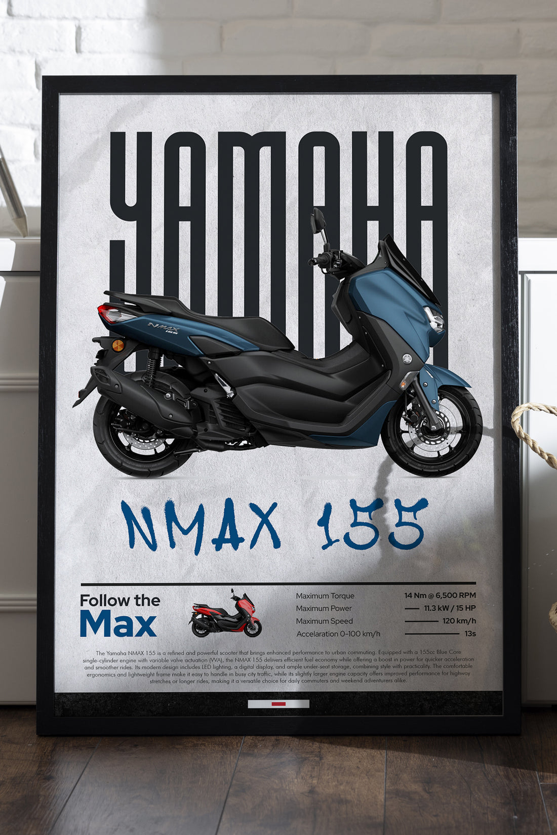 Yamaha NMAX 155 - tablo