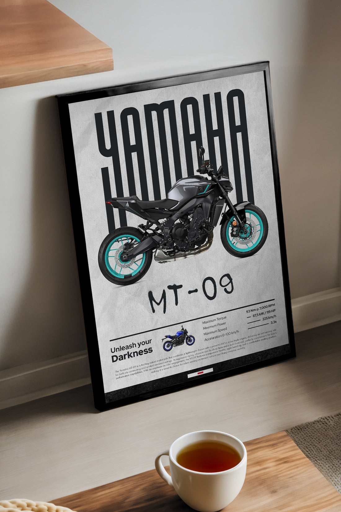 Yamaha MT-09 Gri